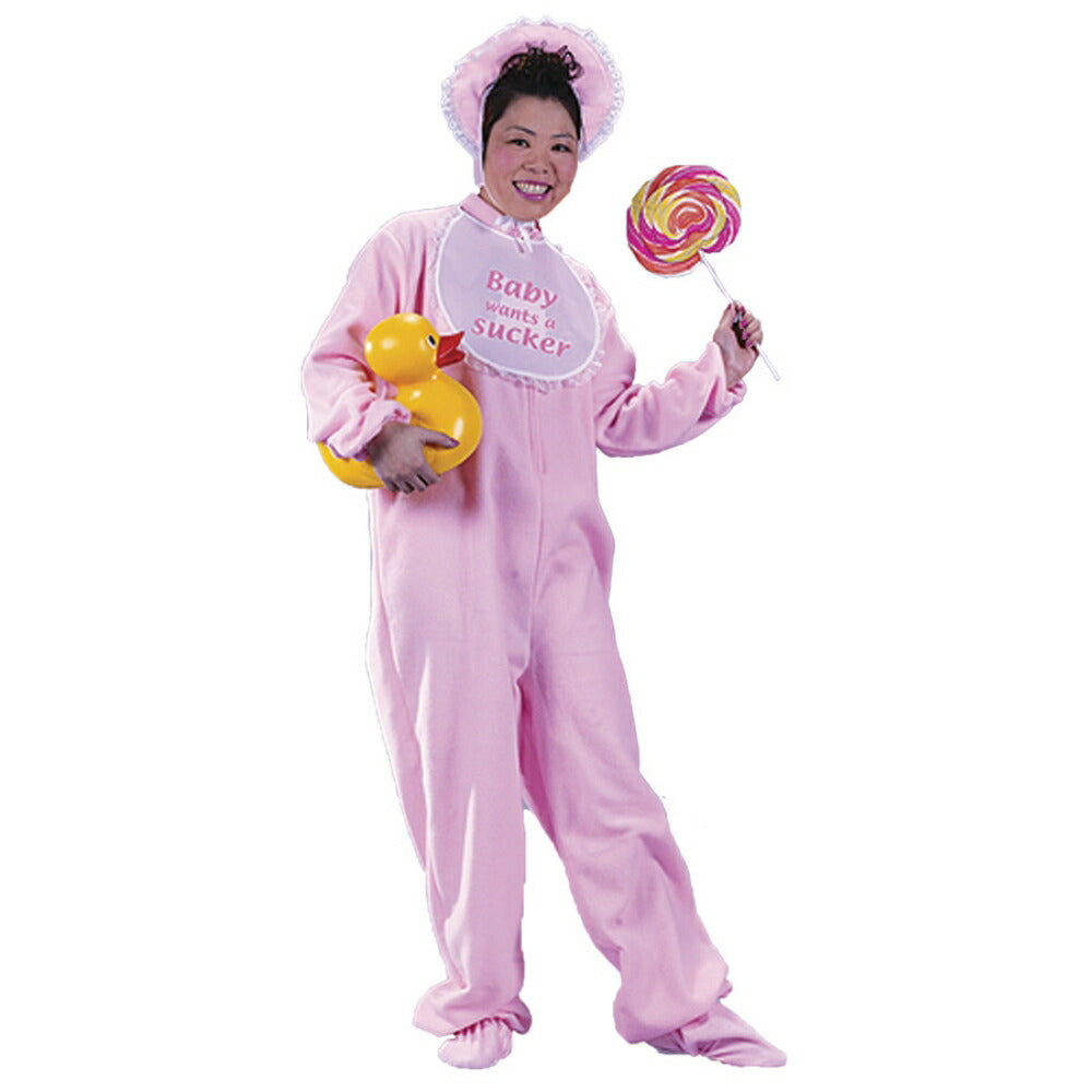 ビー・マイ・ベイビー　赤ちゃん　衣装、コスチューム　大人女性用　ピンク　コスプレ