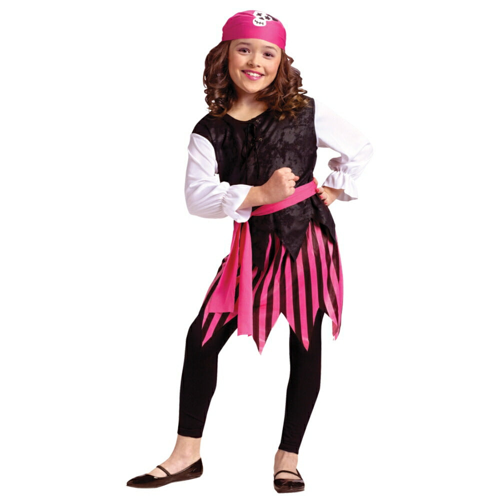 カリブ海　海賊　衣装、コスチューム　子供女性用　CARIBBEAN PIRATE　コスプレ