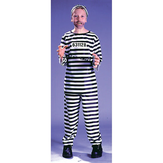 囚人　衣装、コスチューム　子供男性用　JAILBIRD　コスプレ