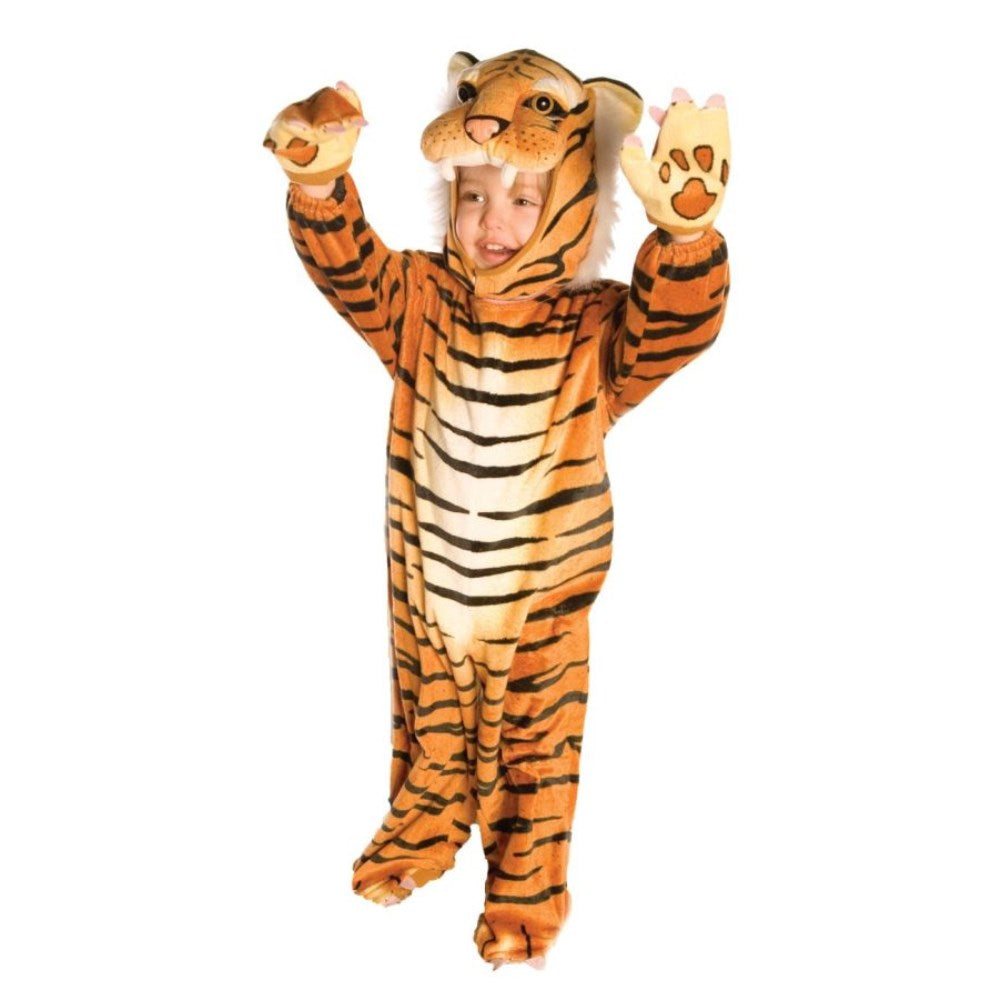 虎　衣装、コスチューム　着ぐるみ　子供男性用　TIGER PLUSH　コスプレ
