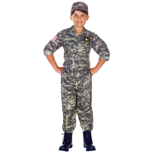 米軍 衣装、コスチューム 子供男性用 ハロウィン U.S. ARMY CAMO SET CHILD　コスプレ