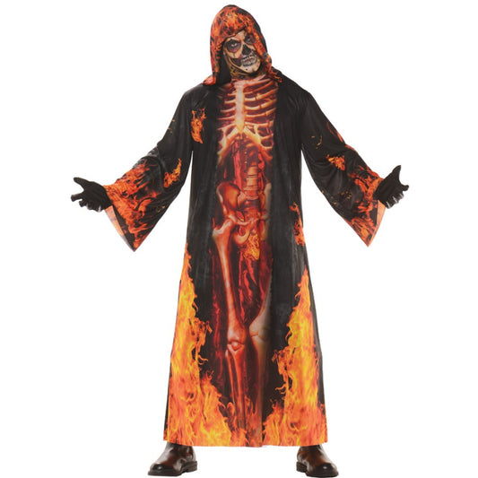 死神　衣装、コスチューム　大人男性用　UNDERWORLD PHOTO REAL ROBE ADU　コスプレ