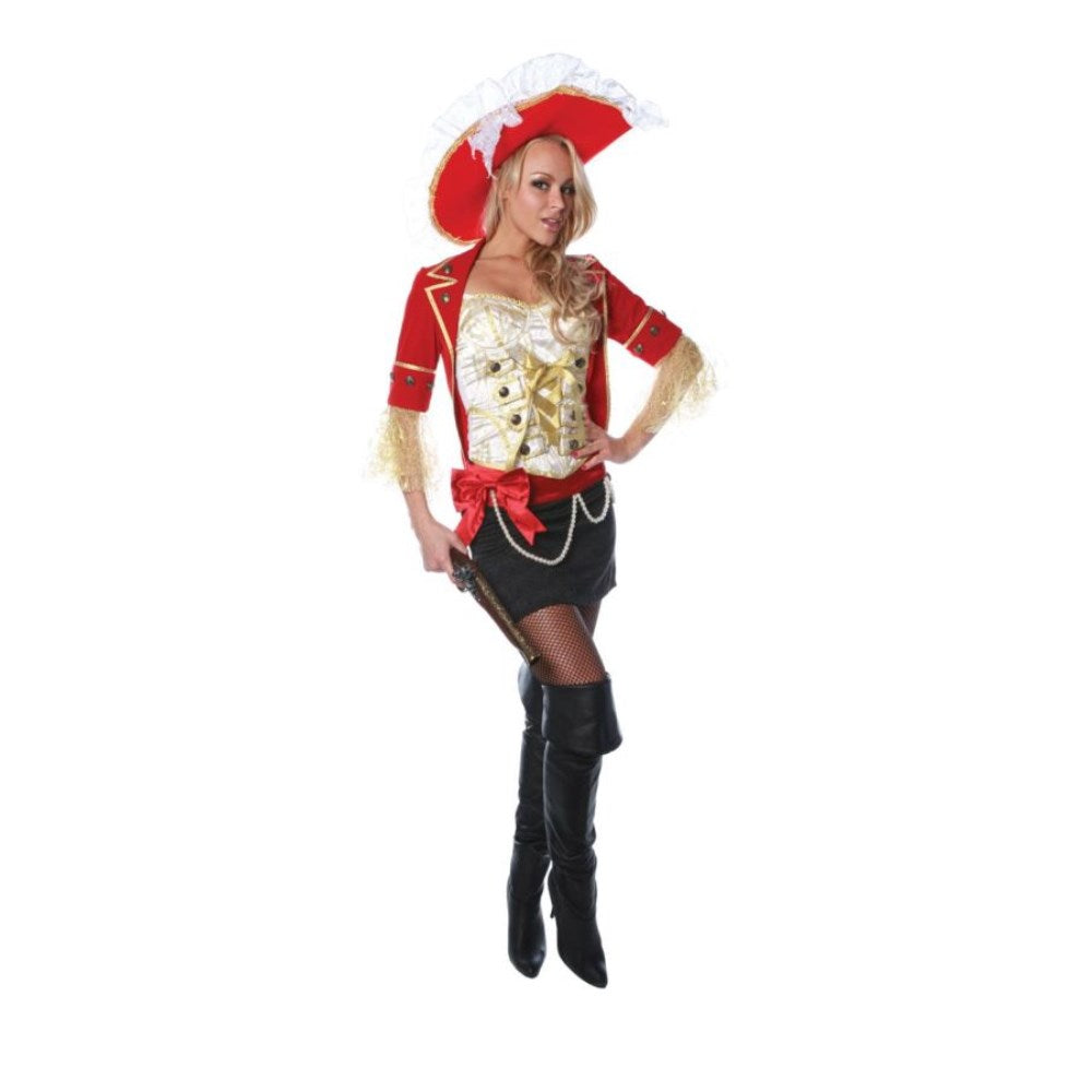 海賊　衣装、コスチューム　大人女性用　LACE PIRATE　コスプレ