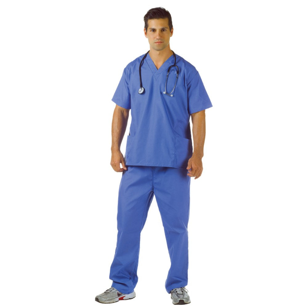 ドクター　衣装、コスチューム　大人男性用　BLUE SCRUBS ADULT　コスプレ